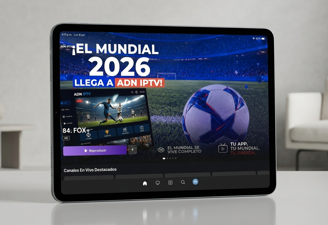 ADN IPTV App - Mundial 2026